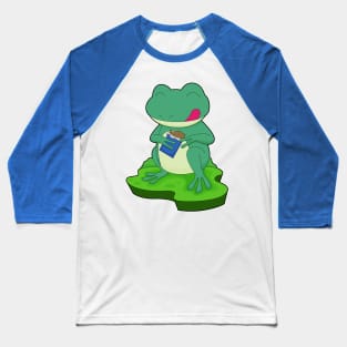 Frog Chocolate bar Baseball T-Shirt